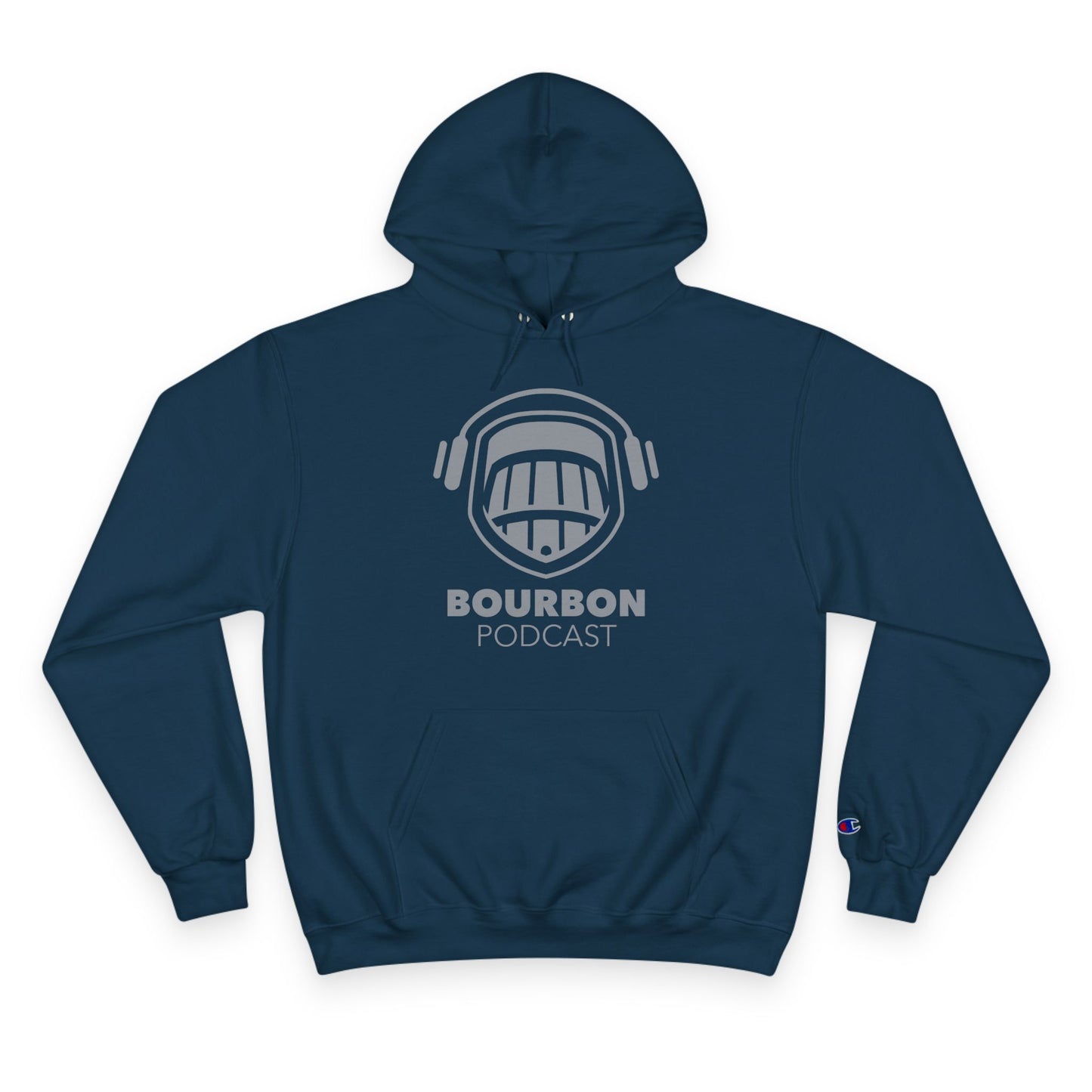 Bourbon Podcast Champion Hoodie - Cozy Unisex Sweatshirt for Podcast Lovers