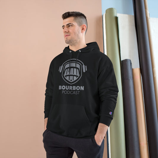 Bourbon Podcast Champion Hoodie - Cozy Unisex Sweatshirt for Podcast Lovers