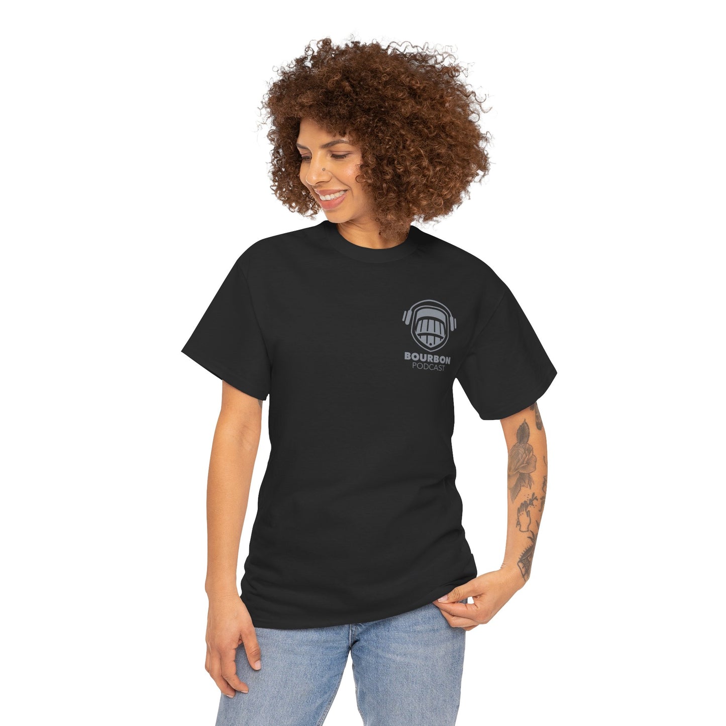 Bourbon Podcast Unisex Heavy Cotton Tee - Perfect for Bourbon Lovers and Podcast Fans